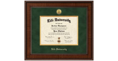 Life University Diploma Frame Church Hill Classics