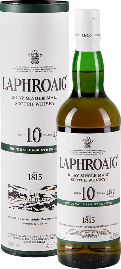 Laphroaig 10 Years Cask Strength Batch 14 Laphroaig Distillery Isle