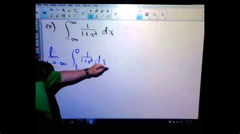 Type 1 Improper Integrals Youtube