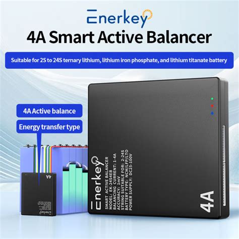 Enerkey S A Active Balance Li Ion Lifepo Ncm Lfp Lto