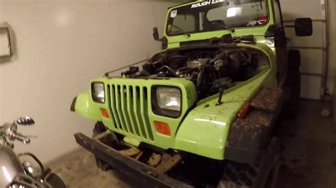 Jeep Yj Front Grille Removal Youtube