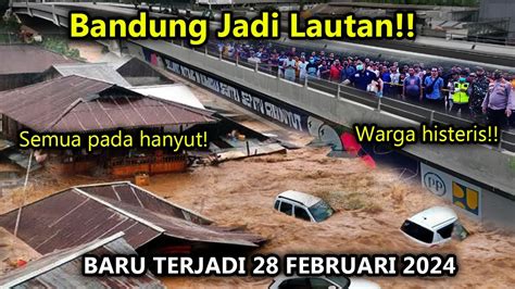 Bandung Makin Tenggelam Banjir Dahsyat Hanyutkan Kendaraan Dan Rumah