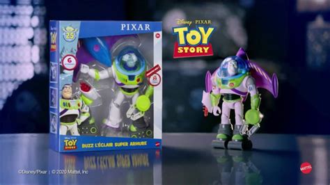 Buzz lÉclair Super Armure Toy Story Disney Pixar Mattel vers l infini