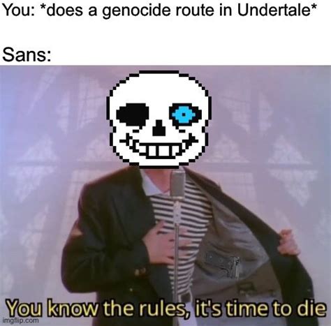 Sans Genocide Meme Undertale Amino