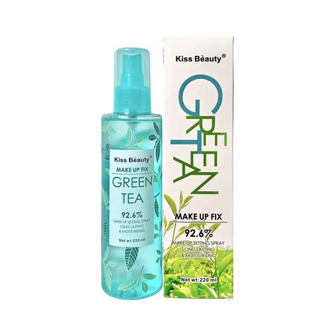 Kiss Beauty Green Tea Makeup Fix Setting Spray Roar Beauty Store