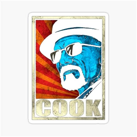 Breaking Bad Drama Walter Cook Sticker For Sale By Robinchristoph