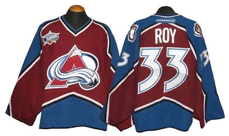 Patrick Roy Jersey. Colorado Avalanche. Blue/Red