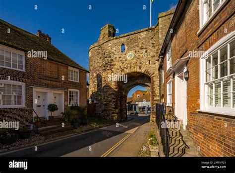 The Landgate Rye East Sussex Stock Photo Alamy