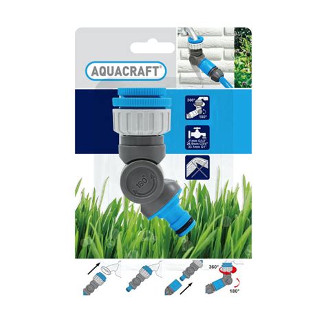 Aquacraft Angled Adjustable Threaded Tap Connector Ecostoreie Ireland