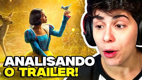 O Que Esperar Do Live Action De Branca De Neve React Youtube