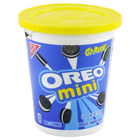 Oreo Go Paks Mini Chocolate Sandwich Cookies 35 Oz Shipt