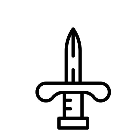 Premium Vector Illustration Of Dagger