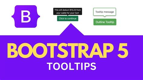 Bootstrap Tooltips YouTube