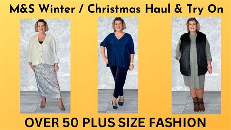 Mands Christmas And Winter Try On Haul Over 50 Plus Size Fashion Ad