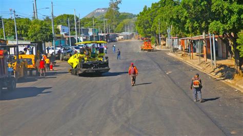 Avanza Construcci N De V A Alterna A Pista Juan Pablo Ii En Managua