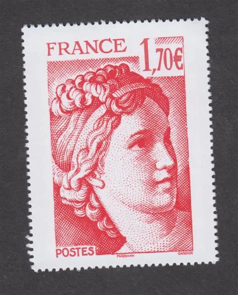 TIMBRE NEUF GRAND Format Venant Du Carnet 40 Ans Sabine De Gandon N