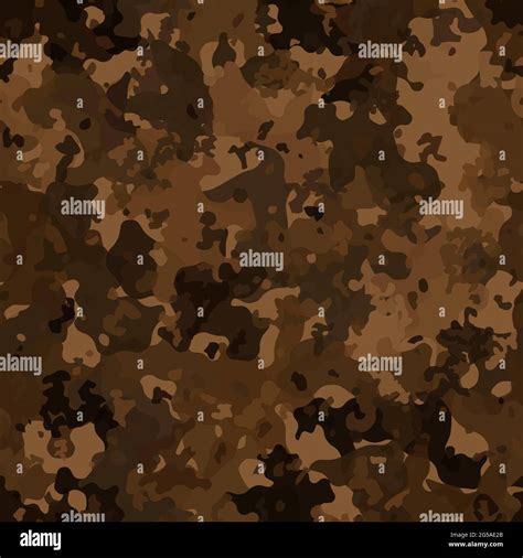 Military And Hunting Camouflage Flecktarn Seamless Pattern Stock Vector