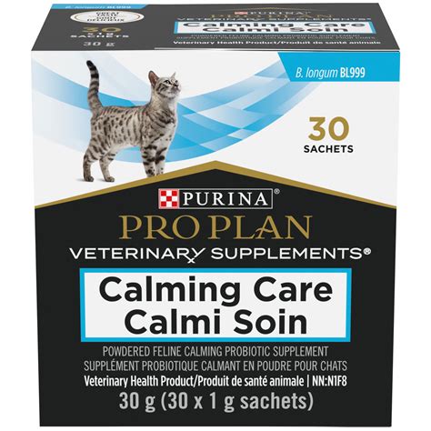 Calming Care Powdered Feline Calming Probiotic Supplement G Pro