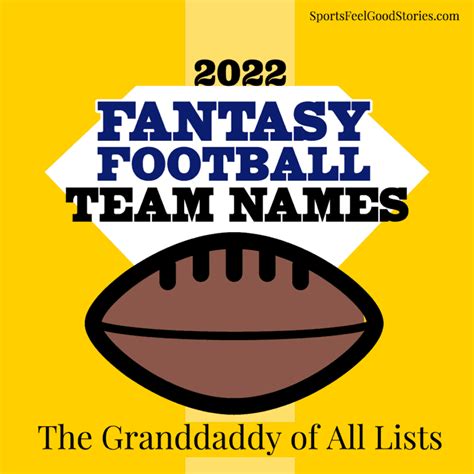 173 Funny Fantasy Football Team Names You Ll Love 2022 Funny Football