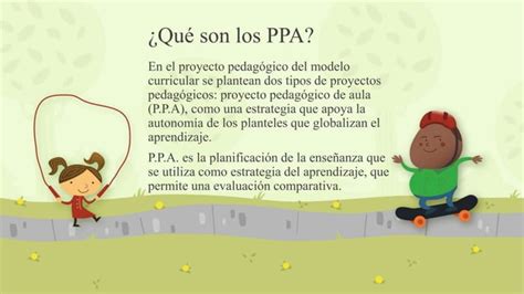 Proyectos Pedagogicos De Aula Ppa Ppt