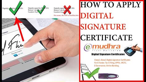 Apply Digital Signature Certificate Digital Signature Kaise Banaye Emudhra Digital Signature