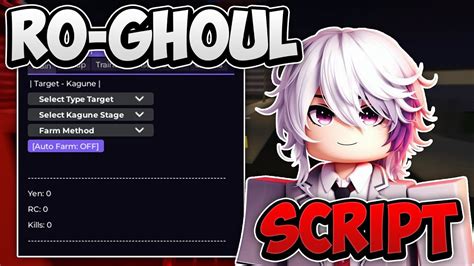 NEW Roblox Ro Ghoul Script Hack Auto Farm Rep Farm Trainer