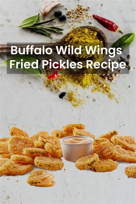 How To Make Buffalo Wild Wings Fried Pickles