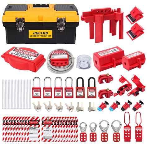 Buy Lockout Tagout Kit Circuit Breaker Lockout Deviceball Valve