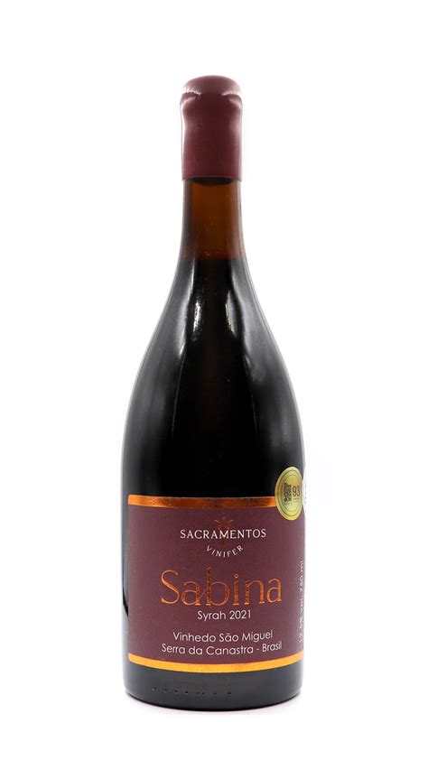 Vinho Tinto Sacramentos Sabina Syrah