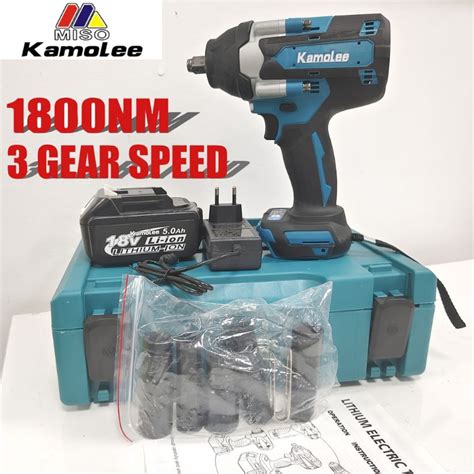 Jual Kamolee Impact Wrench Nm Cordless V Dtw Nm Shopee