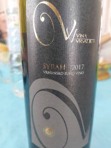 Vina Vrsaljko Syrah Vivino Hong Kong