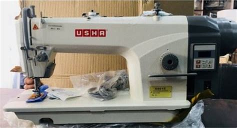 White High Speed Usha 8801e Sewing Machine For Textile Industry At Best