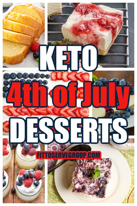 Keto 4th Of July Dessert Recipes To Try This Year Fittoserve Group