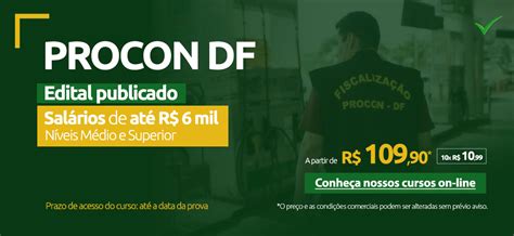 Concurso Procon DF Edital Publicado Saiba Tudo Sobre