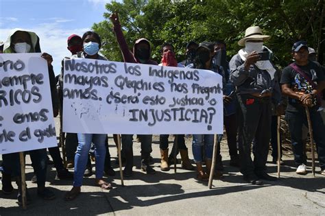 Declaran Estado De Sitio En Poblado Maya De Guatemala Tras Protesta