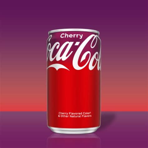 Coca-Cola® Cherry Soda Mini Cans, 6 pk / 7.5 fl oz - Smith’s Food and Drug