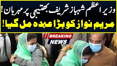 Maryam Nawaz Got Important Position In Pmln Jan Neo News