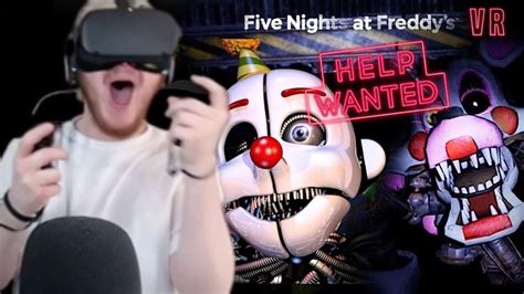 Fnaf Help Wanted Is A Lot Scarier Than I Remember Fnaf Vr Youtube