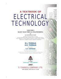 Textbook Of Electrical Technology Vol Ac And Dc Machines Pt Ac