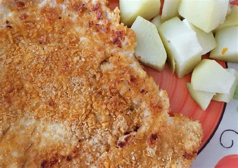 Milanesa De Pollo Empanizada Con Corn Flakes Receta De Regina