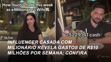 Influencer Casada Milion Rio Revela Gastos De R Milh Es Por Semana