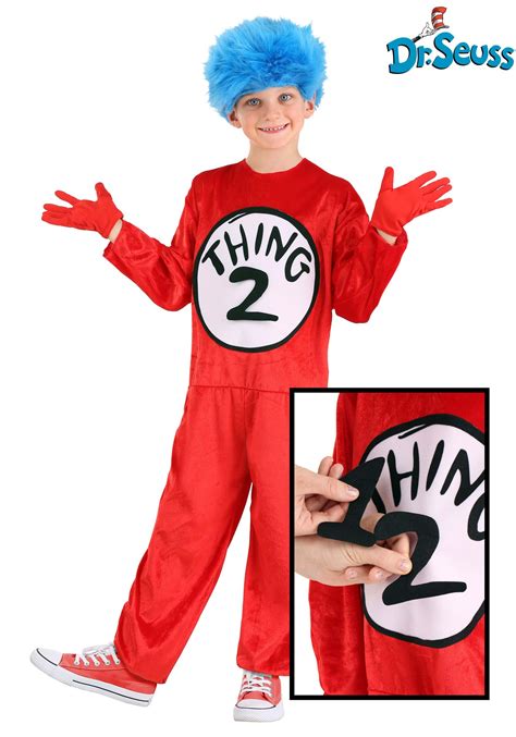 Thing 1 & Thing 2 Kids Costume