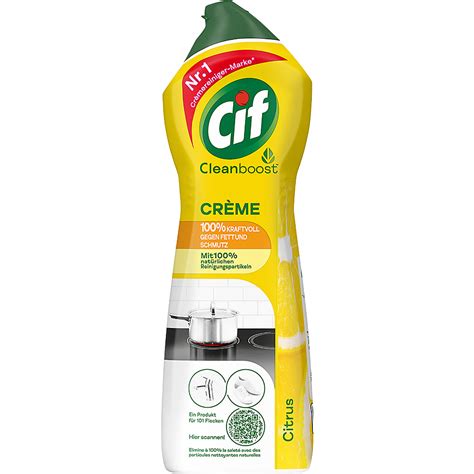 Cif Cr Me Nettoyante Multi Usages Citrus Migros