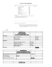 Financial Analysis Problem Set On Barfield Corp And Hd Vs Lowes