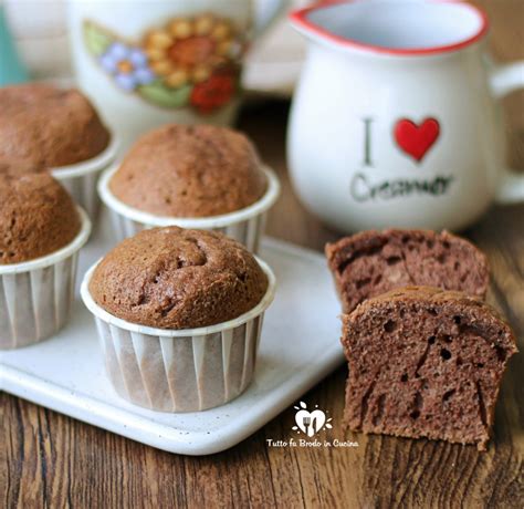 Muffin Al Cacao E Cannella Anche Bimby Senza Lattosio Tutto Fa