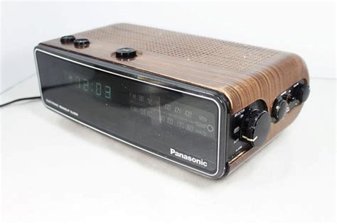 Vintage Panasonic Digital Alarm Clock Radio By Molohouse On Etsy