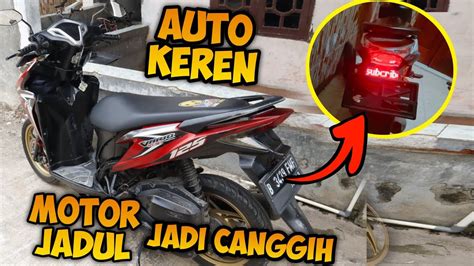 Murah Banget Cara Mudah Buat Running Text Di Motor Untuk Promosi