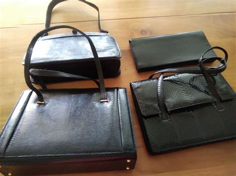 4 VINTAGE HANDTASCHEN Kaufen Auf Ricardo