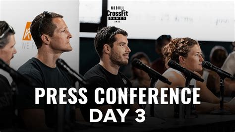 Friday Press Conference — 2022 Nobull Crossfit Games