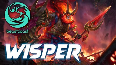 Beastcoast Wisper Mars Dota Pro Gameplay Watch Learn Youtube